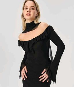 Trim Bodycon Dress