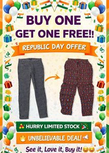 HUE Grey Chic Pants + FREE Floral Style 😍🎁 🔥✨