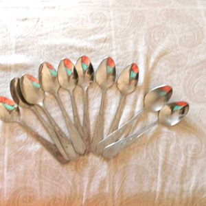 Vintage Silverware Spoons set of 10