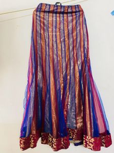 Striped Maxi Skirt