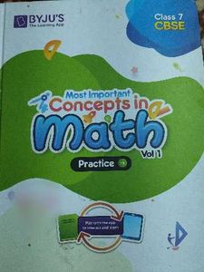 Class 7 CBSE Math and science book