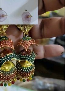 Colourful Jhumka