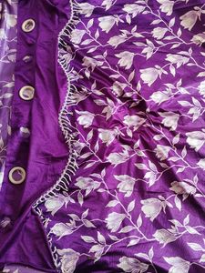 Floral Purple Curtain