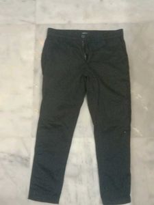 Men's Dark Grey Casual Pants
