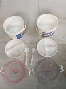 Set of 2 Korean Aesthetic Food Container