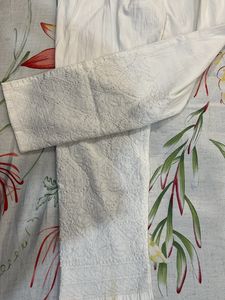 White Chikan kari Bottom