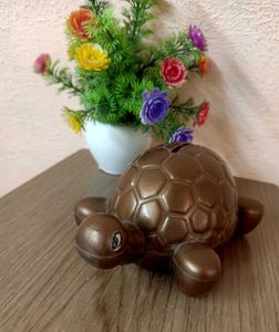 TURTLE Piggy Bank (COIN, CASH) Brown Colour