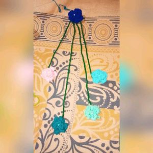 Trending Totally New Floral Crochet Hair Accessory