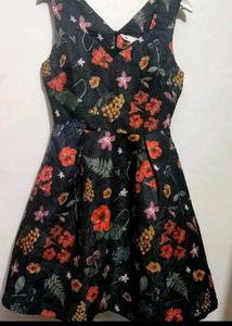 Multi Floral Print Dress For 32 Bust