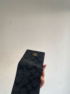 Coach Black Leather Wallet ( Men&#39;s)