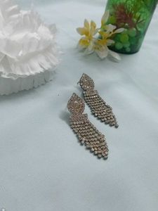 Elegant Pearl &amp; Rhinestone Drop Earrings 4 combo