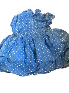 Hello Kitty Denim Polka Dot Dress