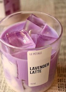 Lavender Latte Candle
