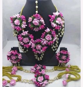 Haldi Jwellery Set