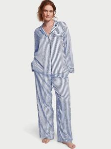 Victoria’s Secret Striped Wide-Leg Pants