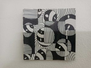 Abstract Black & White Art