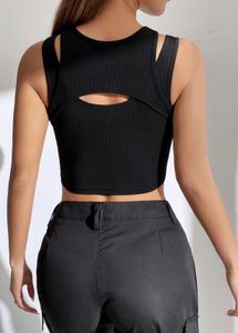 Cutout Crop Top