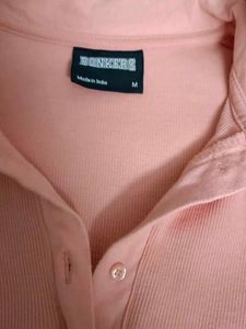 Bonker Corner Ribbed Peach Tee