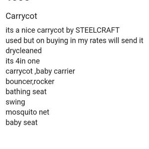 Carrycot