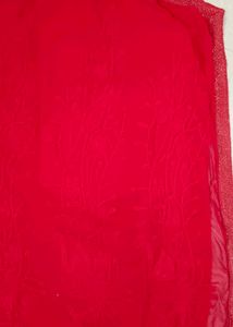 A Simple Transparent Light Weight Saree With All O