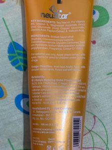 Neustar Papaya Face Wash