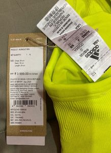 adidasAdidas Lime Green Studio Bra