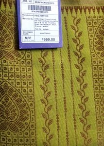 Pochampalli Handloom Silk Saree for Women (Green)