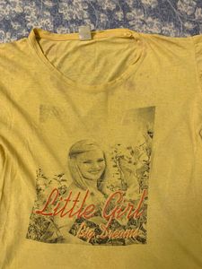 Vintage Graphic Tee Yellow