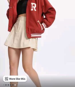 Mini pleated skirt