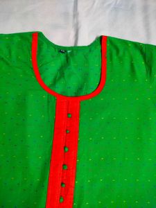 Green Kurti For Women