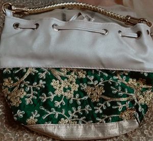 Embroidered Handbag