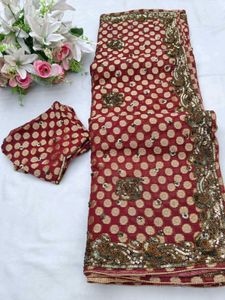 Mahroom Heavy Saree