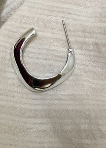 ZUDIO SILVER HOOPS