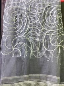 Silver Netted Dupatta