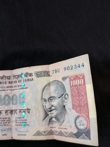 Old 1000 Rs Note...
