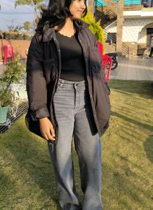 8 Seconds Quilted Black Coat