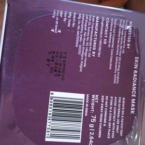 Foxtale Skin Radiance Mask