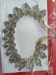 Elegant Purple Stone Jewelry Set