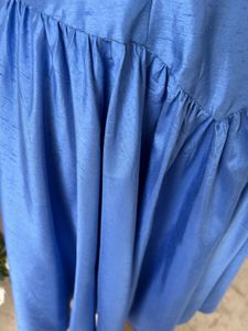 blue vintage dress