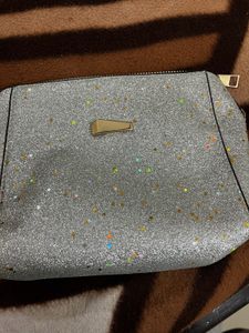 Silver Sling Bag