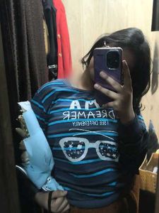 Striped 'Dreamer' T-shirt