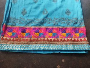 Pink Embellished salwar suit