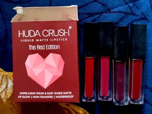 Huda Crush Lipstick &amp; Biotique Hair Serum