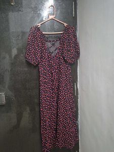 Patterned Midi Sundress