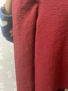 Burgundy Puff Sleeve Top