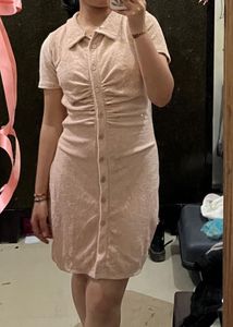 Bodycon Dress With Collar
