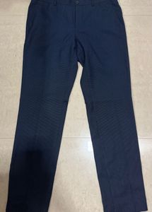Blackberrys Navy Blue Formal Trousers