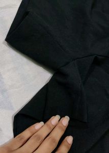 Black Pleated Shorts