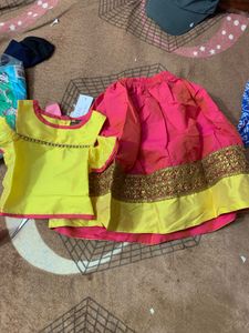 Combo Of Frock Nd Lehanga Choli