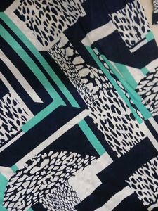 Patterned Midi Dress